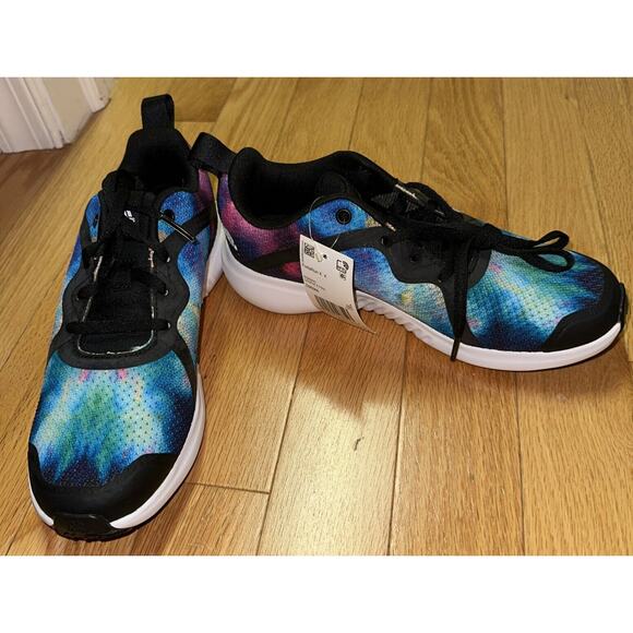 Adidas FortaRun Kids Training Sneaker Sz 4 1/2 ART FY3868 Lace Up Tie Dye Shoes - Picture 3 of 10